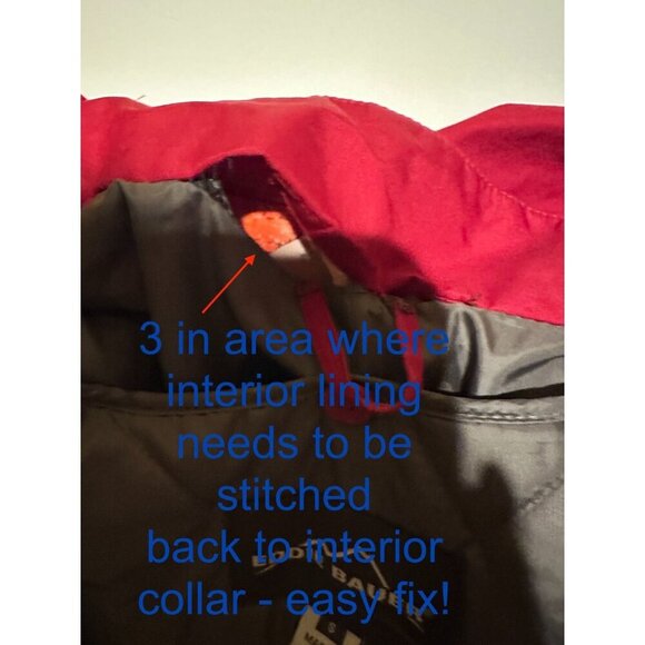 Womens Eddie Bauer Red 3-in-1 Systems Jacket Size Small - Picture 16 of 16